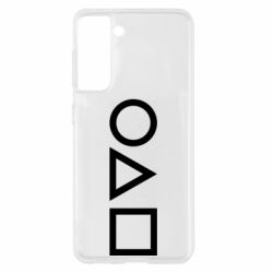 Чехол для Samsung S21 Игра в кальмара-PrintSalon Чехол для Samsung S21 Игра в кальмара