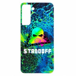 Чехол для Samsung S21 Standoff art skull - PrintSalon