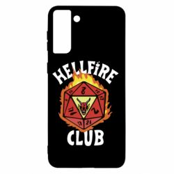 Чехол для Samsung S21+ Stranger Things: Hellfire club - PrintSalon