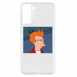 Чехол для Samsung S21+ Suspicious Fry - PrintSalon