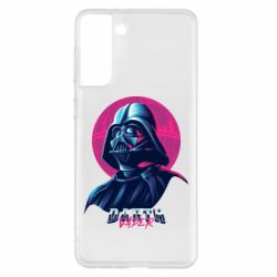 Чехол для Samsung S21+ Synthwave Darth Vader - PrintSalon