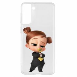 Чехол для Samsung S21+ The Boss Baby 2 Girl - PrintSalon