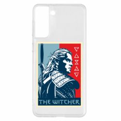 Чехол для Samsung S21+ The witcher poster - PrintSalon