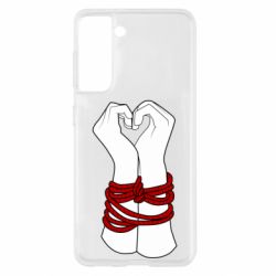 Чехол для Samsung S21 Tied Hands - PrintSalon