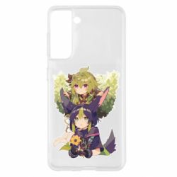 Чехол для Samsung S21 Тигнари с Коллеи - PrintSalon