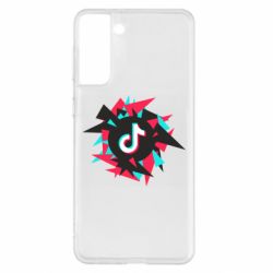 Чехол для Samsung S21+ Tik tok vector - PrintSalon