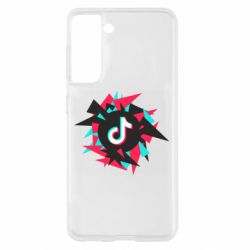 Чехол для Samsung S21 Tik tok vector - PrintSalon