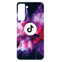 Чехол для Samsung S21 Тик Ток взрыв - PrintSalon
