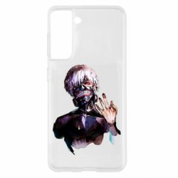 Чехол для Samsung S21 Tokio Ghoul Kaneki - PrintSalon