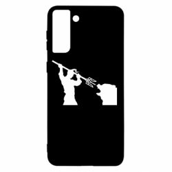Чехол для Samsung S21+ Тризубом по морде - PrintSalon