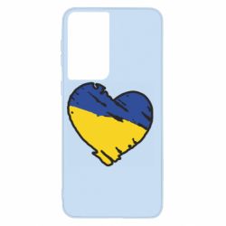 Чехол для Samsung S21 Украина сердце с царапинами - PrintSalon