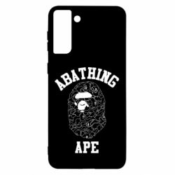Чехол для Samsung S21 Ultra A Bathing Ape art - PrintSalon
