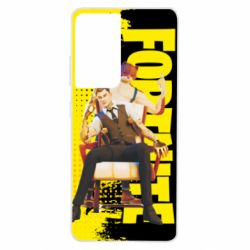 Чехол для Samsung S21 Ultra A Boy And His Cat - PrintSalon