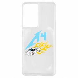 Чехол для Samsung S21 Ultra A4 Lamba And Fire - PrintSalon