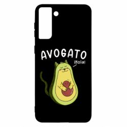 Чехол для Samsung S21 Ultra Avogato Cat - PrintSalon