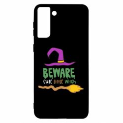 Чехол для Samsung S21 Ultra Beware cute little witch - PrintSalon