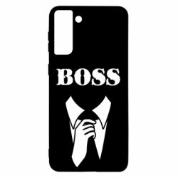 Чехол для Samsung S21 Ultra Boss Costume-PrintSalon Чехол для Samsung S21 Ultra Boss Costume