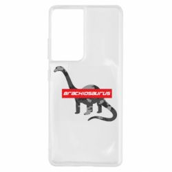 Чехол для Samsung S21 Ultra Brachiosaurus - PrintSalon