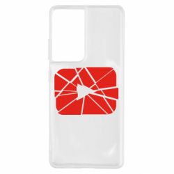 Чехол для Samsung S21 Ultra Broken - PrintSalon