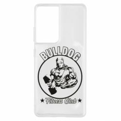 Чохол для Samsung S21 Ultra Bulldog Fitness Club