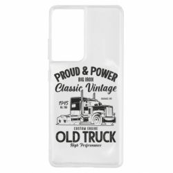 Чехол для Samsung S21 Ultra Custom old truck - PrintSalon