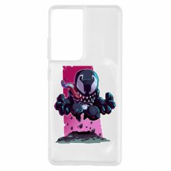 Чехол для Samsung S21 Ultra Cute Venom - PrintSalon