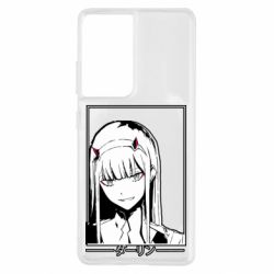 Чохол для Samsung S21 Ultra Darling in the franxx. - PrintSalon