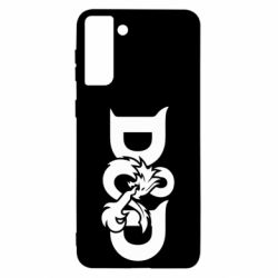 Чехол для Samsung S21 Ultra Dungeons s Dragons logo - PrintSalon