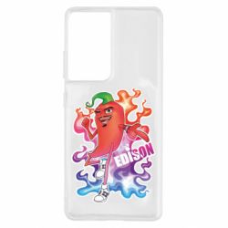 Чехол для Samsung S21 Ultra Эдисон - PrintSalon