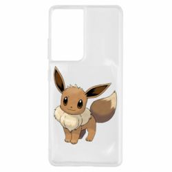 Чехол для Samsung S21 Ultra Eevee art - PrintSalon