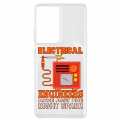 Чехол для Samsung S21 Ultra Electrical Engineer - PrintSalon
