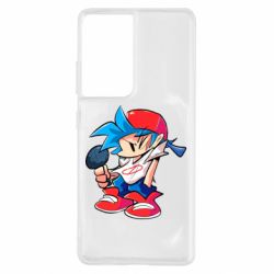 Чехол для Samsung S21 Ultra FNF Rapper Boy - PrintSalon