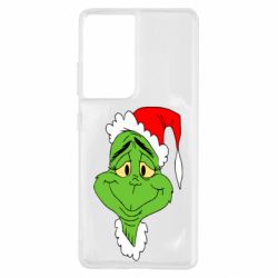 Чехол для Samsung S21 Ultra Grinch - PrintSalon