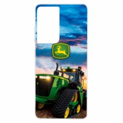Чохол для Samsung S21 Ultra John Deere Sunrise - PrintSalon