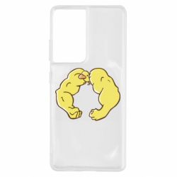 Чехол для Samsung S21 Ultra Кач - PrintSalon