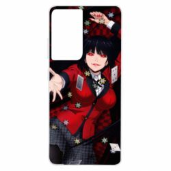 Чехол для Samsung S21 Ultra Kakegurui - Yumeko Jabami - PrintSalon