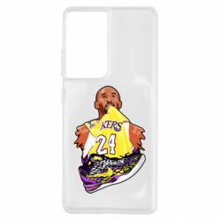 Чохол для Samsung S21 Ultra Kobe Bryant and sneakers