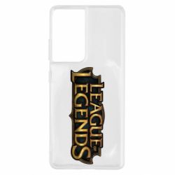 Чехол для Samsung S21 Ultra League of legends logo - PrintSalon