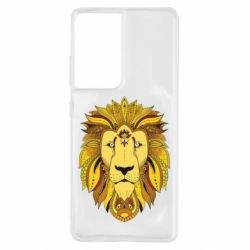Чехол для Samsung S21 Ultra Lion art-PrintSalon Чехол для Samsung S21 Ultra Lion art