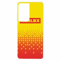 Чехол для Samsung S21 Ultra Logo and squares - PrintSalon