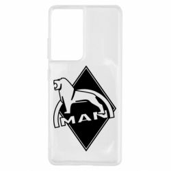 Чехол для Samsung S21 Ultra Man Art - PrintSalon