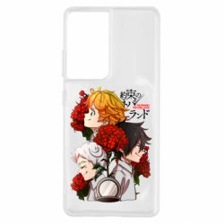 Чехол для Samsung S21 Ultra Обещанный Неверленд арт - PrintSalon