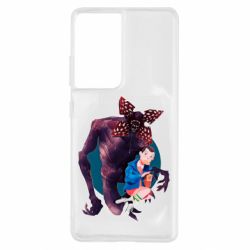 Чехол для Samsung S21 Ultra ОСД Одиннадцать и Демогоргон - PrintSalon