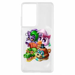 Чехол для Samsung S21 Ultra Персонажи FNAF - PrintSalon
