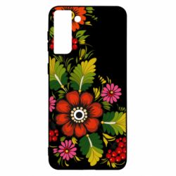 Чохол для Samsung S21 Ultra Петриківський розпис - PrintSalon