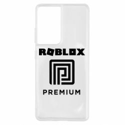 Чехол для Samsung S21 Ultra Roblox Premium - PrintSalon