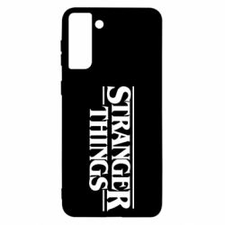 Чехол для Samsung S21 Ultra Stragner Things Logo - PrintSalon