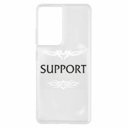 Чохол для Samsung S21 Ultra Support - PrintSalon