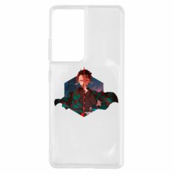 Чехол для Samsung S21 Ultra Танджиро Камадо - PrintSalon