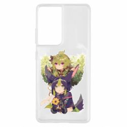 Чехол для Samsung S21 Ultra Тигнари с Коллеи - PrintSalon